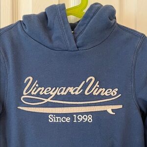 Vineyard Vines Boys 6 Classic Blue Hoodie
